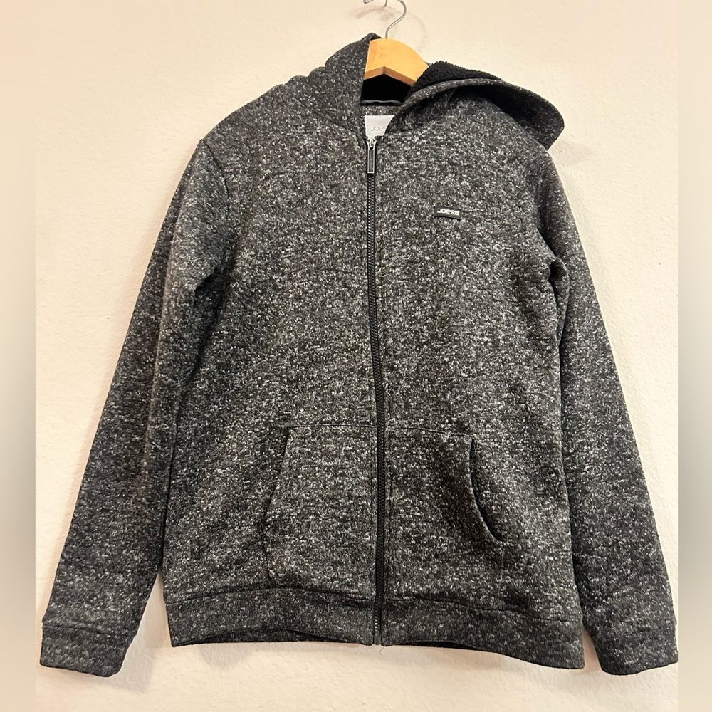 Joe's Jeans Charcoal Knit Zip-Up
